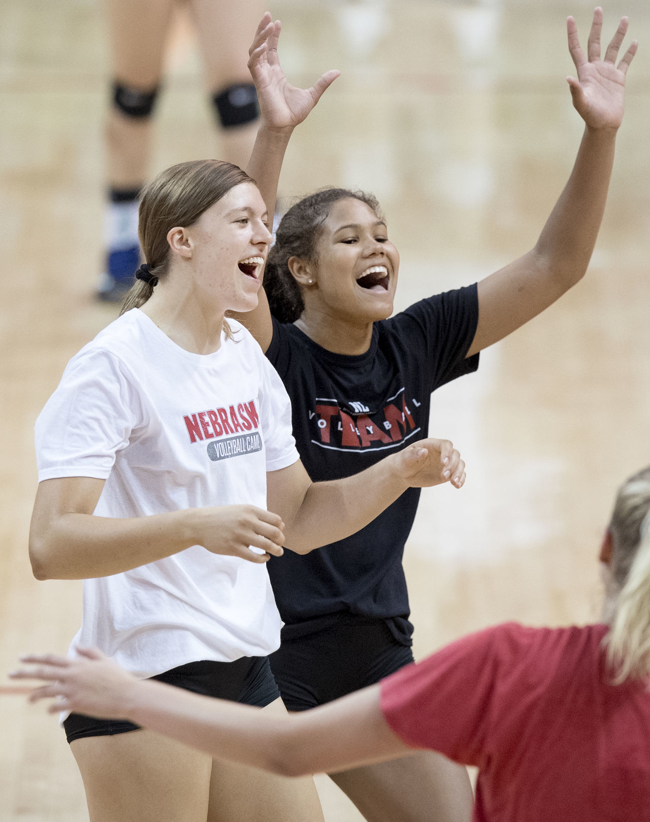 Nebraska volleyball camp, 7/10/18
